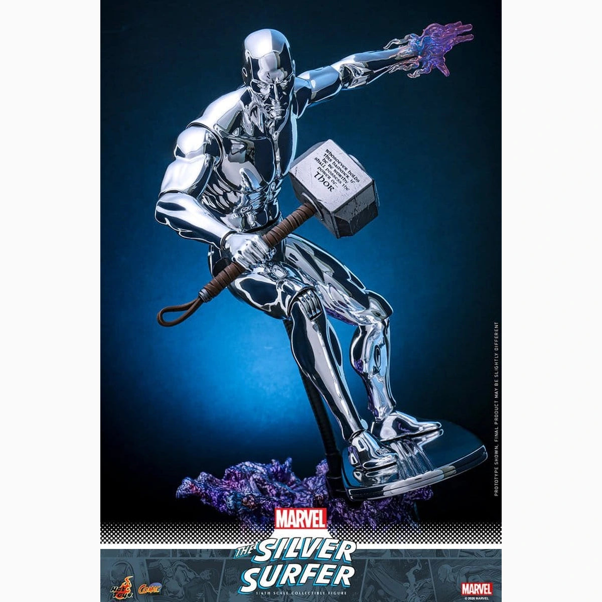 Marvel figurine 1/6 Silver Surfer 32 cm - Image 6