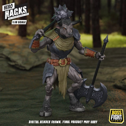 Hero H.A.C.K.S. Core figurine 1/18 Heroes and Villains Wave 1 Minos Auroxos: Labyrinthian Warrior - Image 2