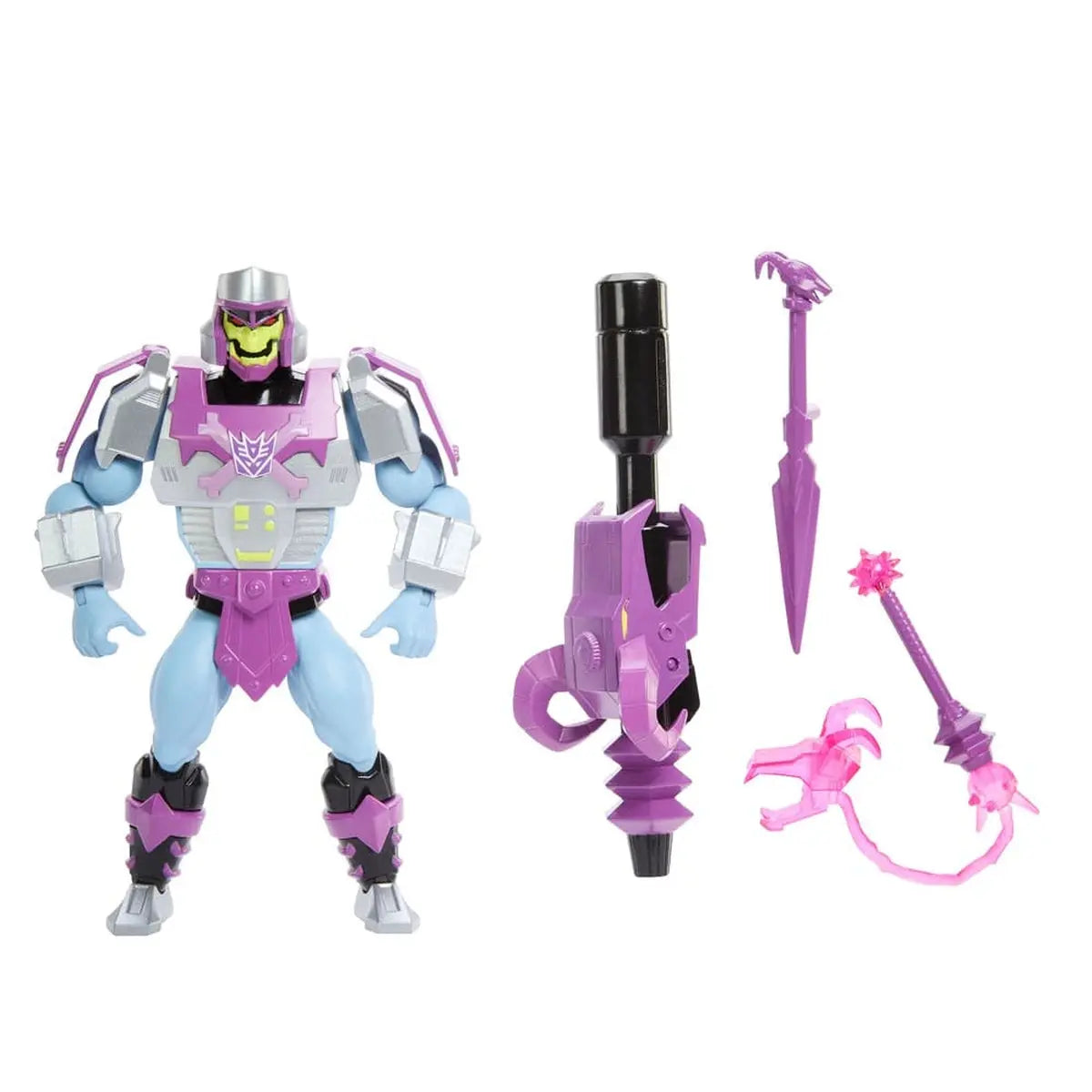 Masters of the Universe x Transformers figurine Megatron Armor Skeletor heo European Exclusive 14 cm - Image 4