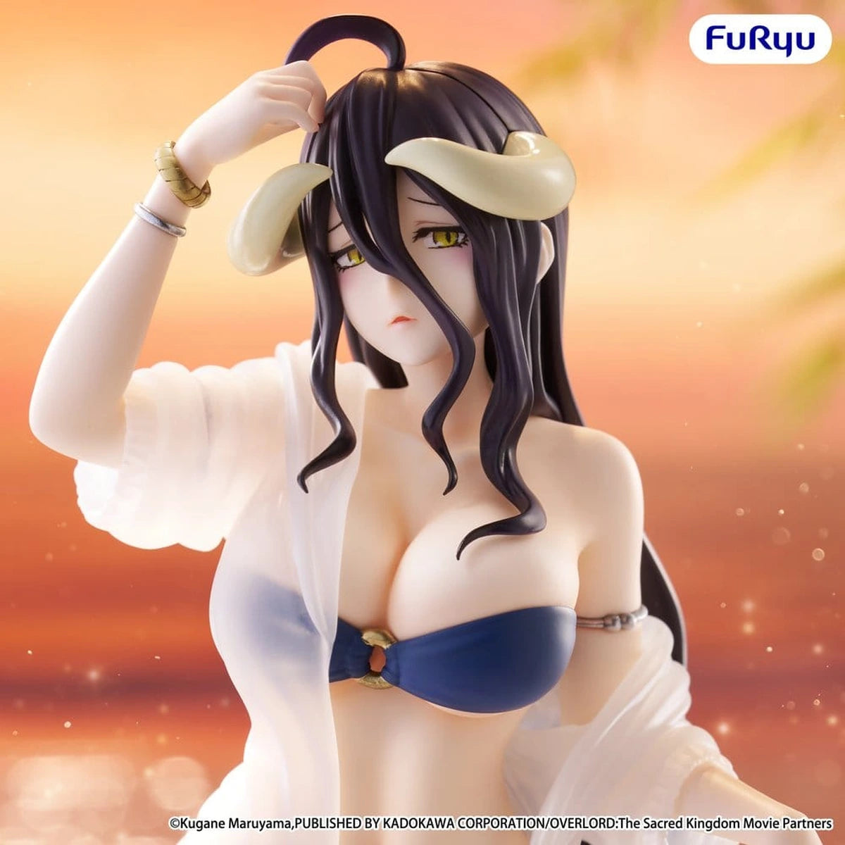 Overlord figurine PVC Muchute Albedo aqua Ver. 20.5 cm - Image 3
