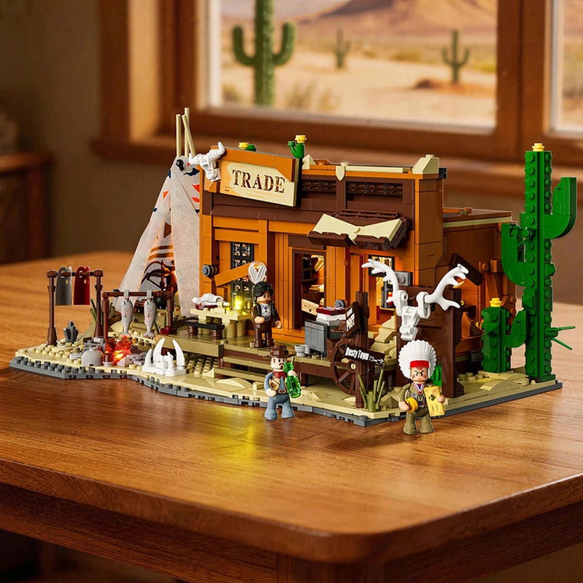 Lumibricks The Old West 14018 Western Fur Trading Post - Image 2