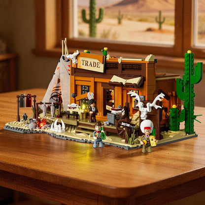 Lumibricks The Old West 14018 Western Fur Trading Post - Image 2