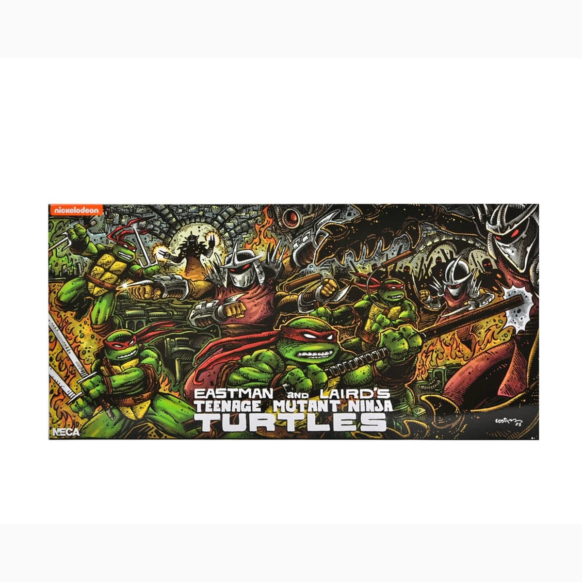 Teenage Mutant Ninja Turtles (Mirage Comics) pack 4 figurines Leonardo, Raphael, Michelangelo, Donatello 18 cm - Image 2