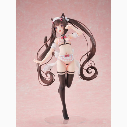 Nekopara figurine PVC 1/5.5 Chocola Micro Bikini Maid -STD Edition- 30 cm - Image 4