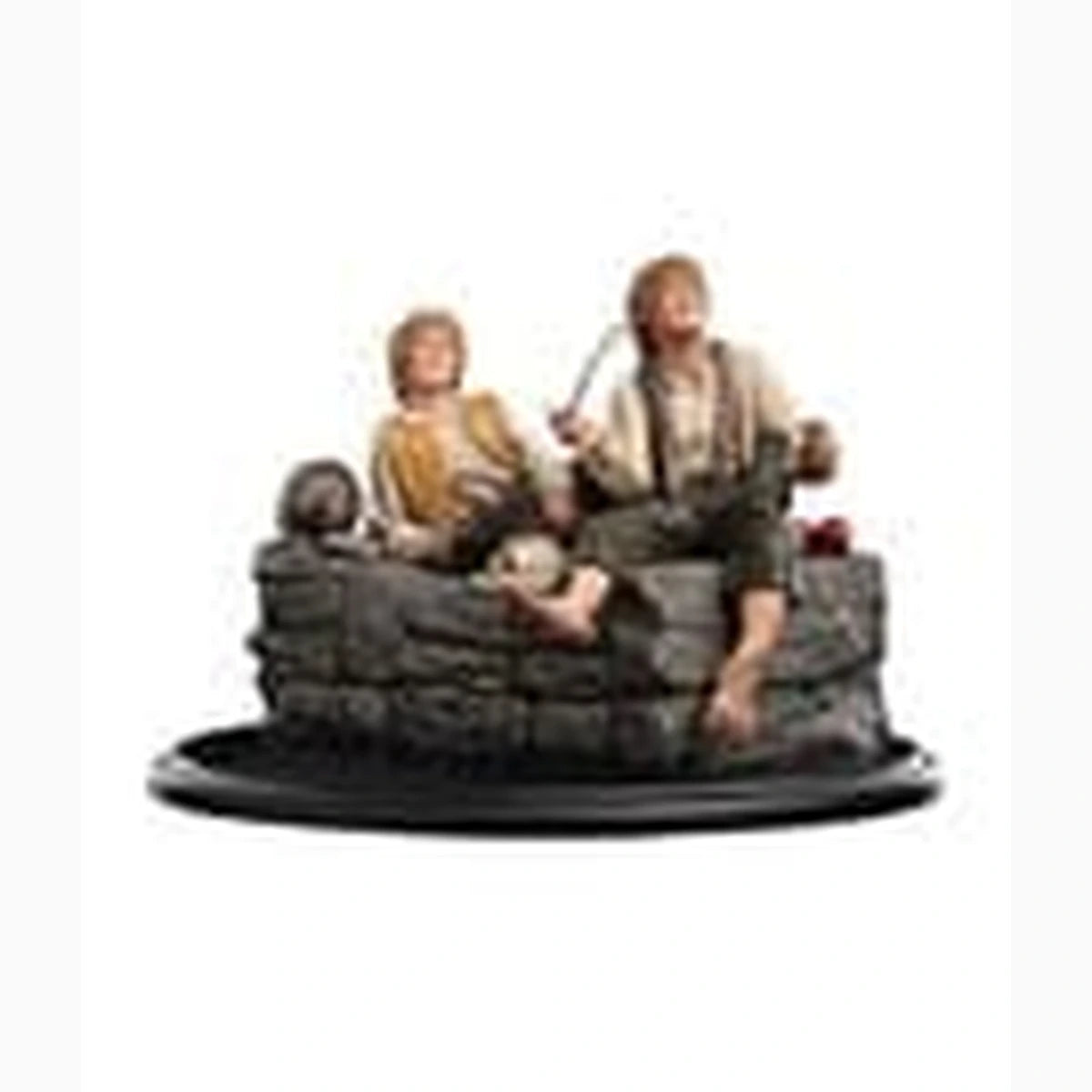 Le Seigneur des Anneaux statuette Merry et Pippin 12 cm - Image 2