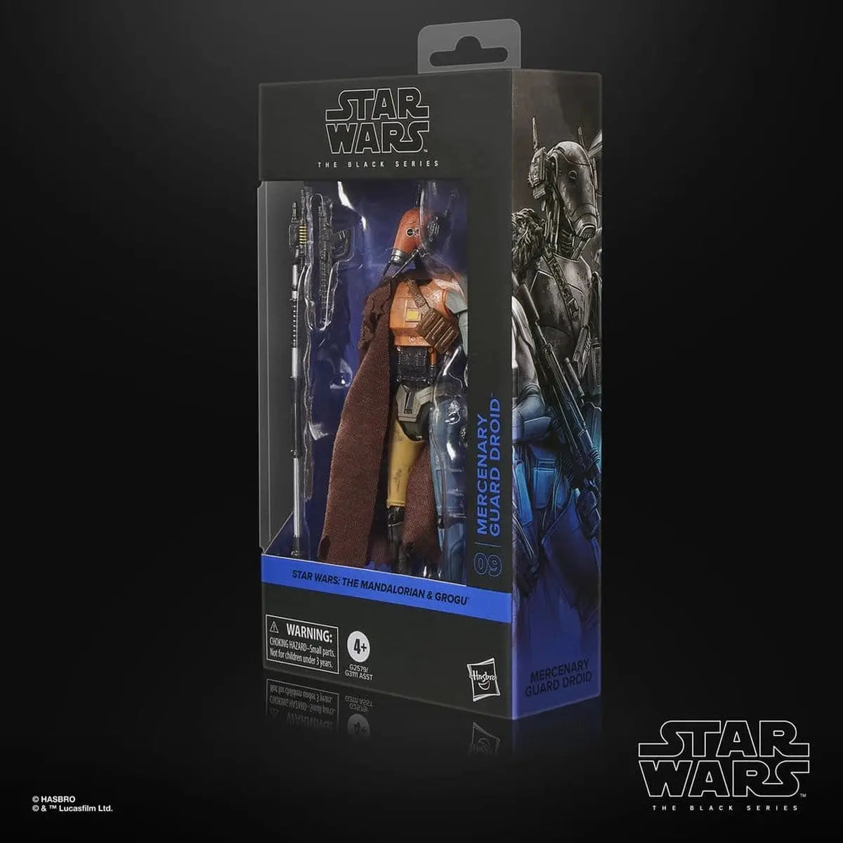 Star Wars: Le Mandalorien et Grogu Black Series figurine Mercenary Guard Droid 15 cm - Image 5