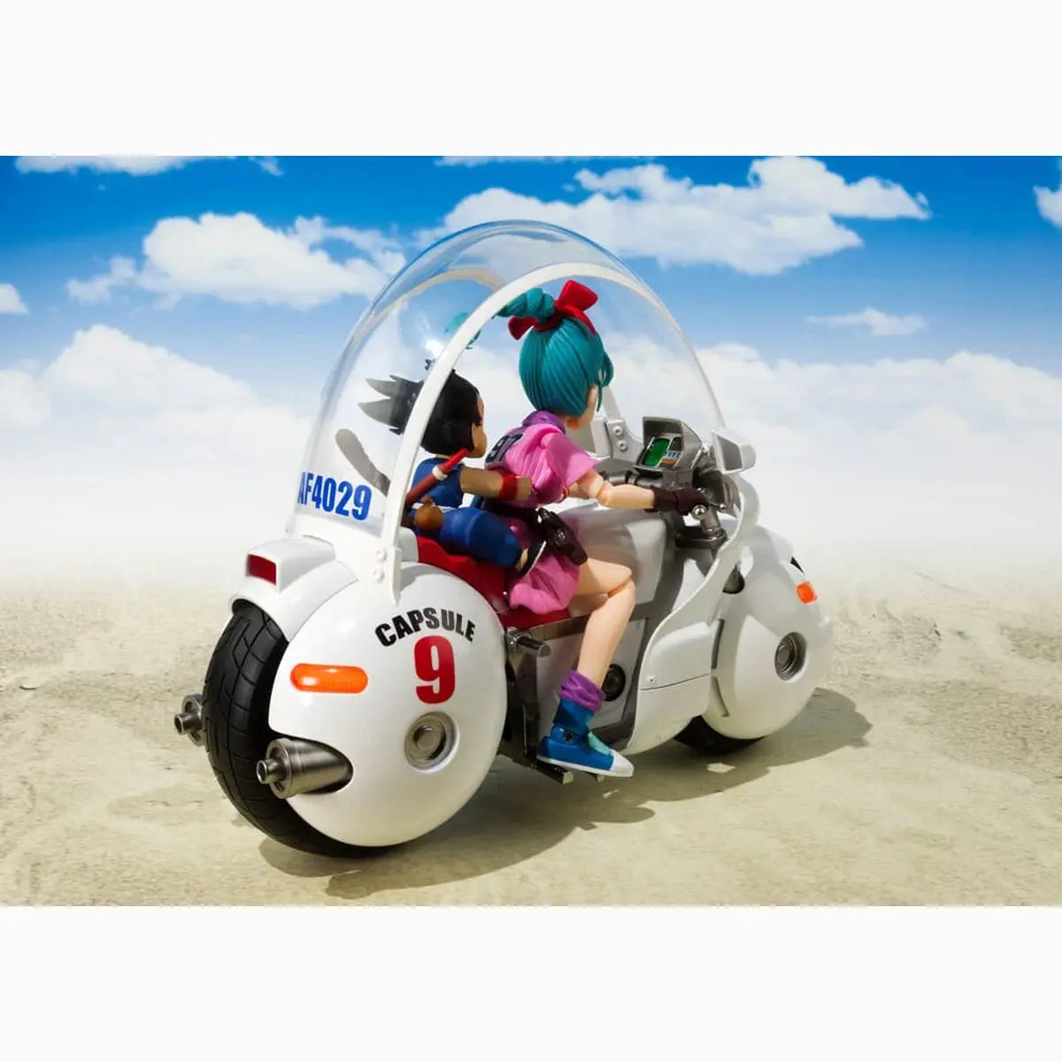 Dragon Ball Véhicule avec figurine S.H. Figuarts Bulma's Motorcycle Hoipoi Capsule No. 9 17 cm - Image 7