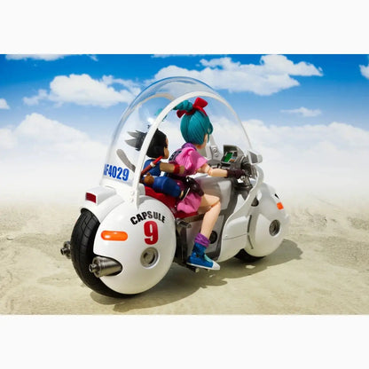 Dragon Ball Véhicule avec figurine S.H. Figuarts Bulma's Motorcycle Hoipoi Capsule No. 9 17 cm - Image 7