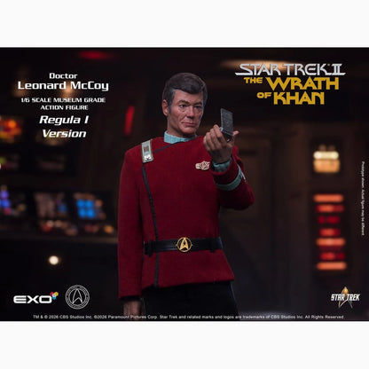 Star Trek II: La Colère de Khan figurine 1/6 Dr. Leonard McCoy Regula I Version 30 cm - Image 3