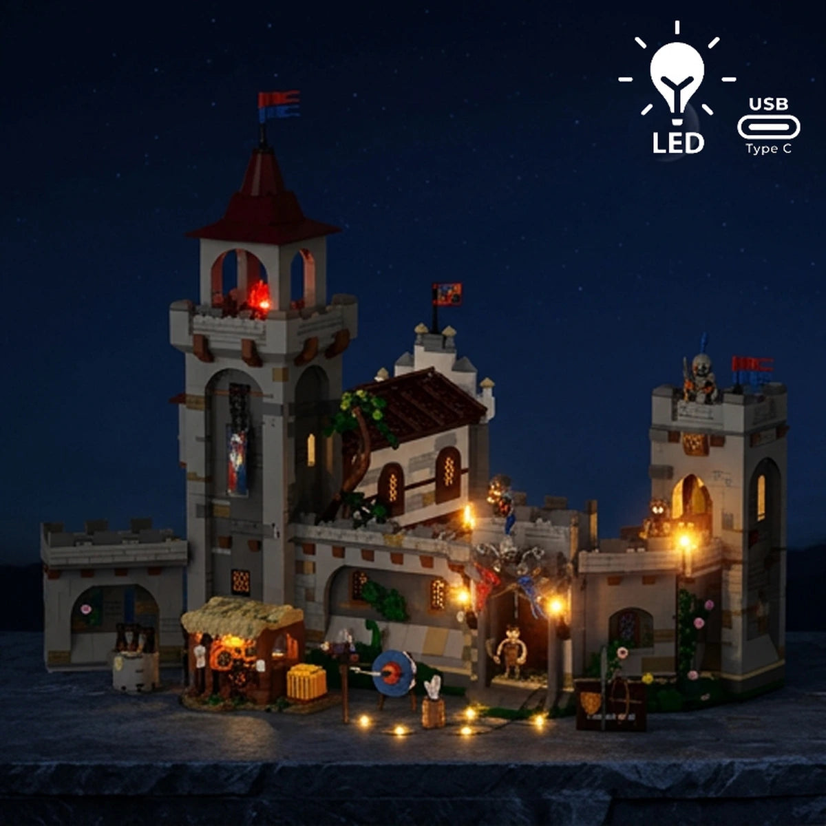 Lumibricks Middle Ages 12013 Medieval Guard Post - Image 1