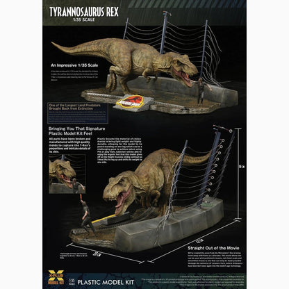 Jurassic Park figurine Plastic Model Kit 1/35 Tyrannosaurus Rex 42 cm - Image 3
