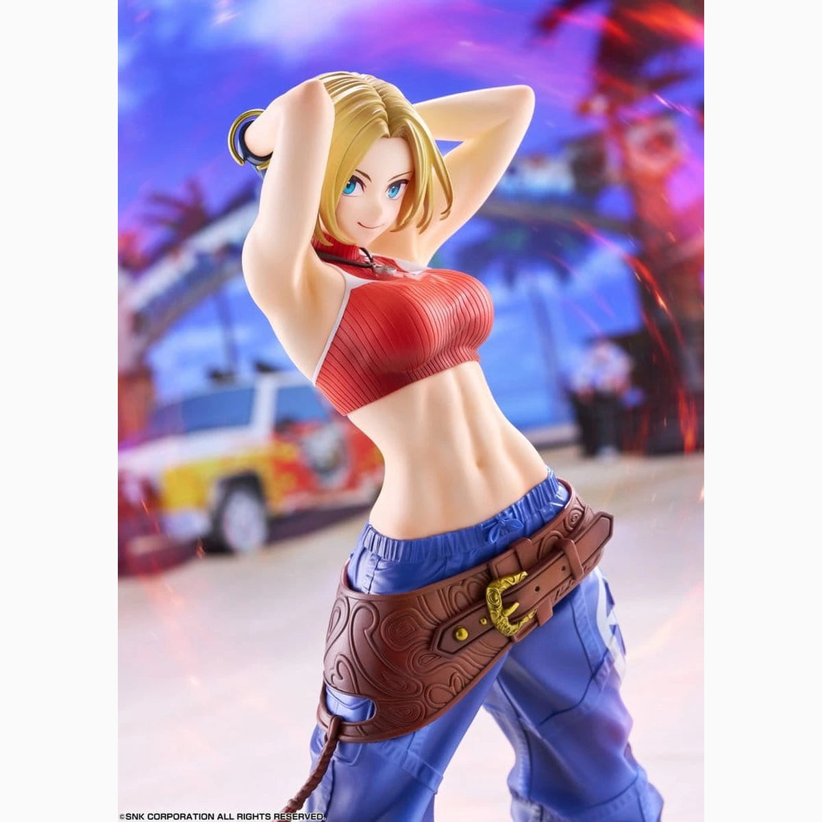 Fighting Girls Collection The King of Fighters XV figurine PVC 1/7 Blue Mary 26 cm - Image 5