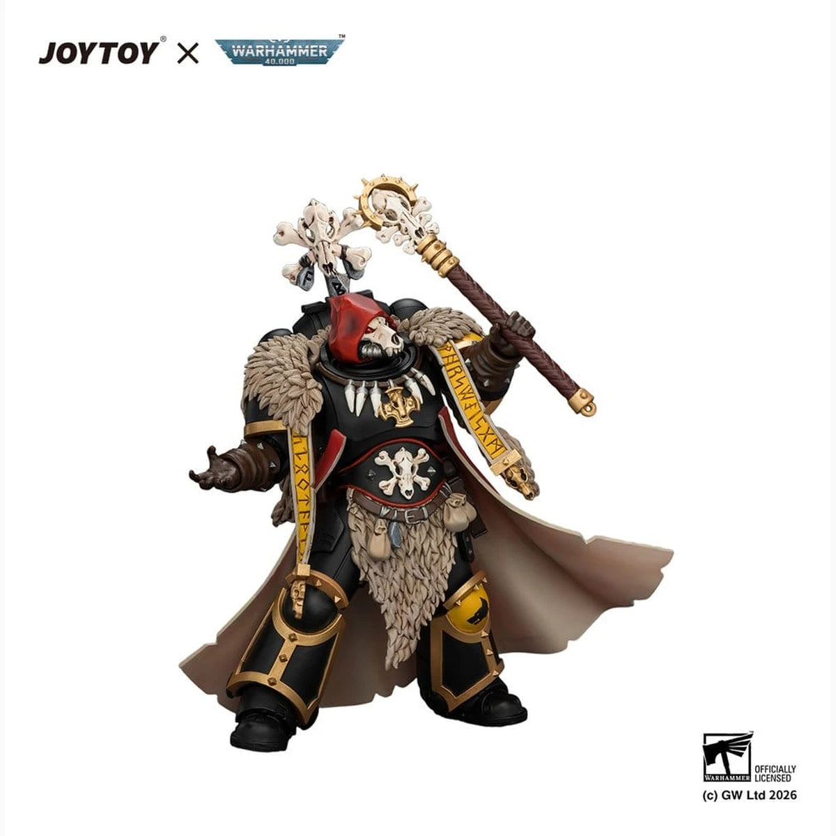 Warhammer figurine Space Wolves Wolf Priest 12 cm - Image 5
