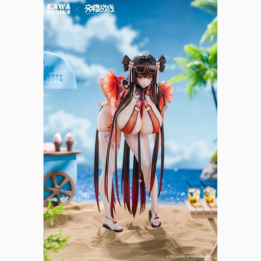 Daiblos Core figurine PVC 1/6 Maree Rouge Rakubai no Utage 25 cm - Image 6