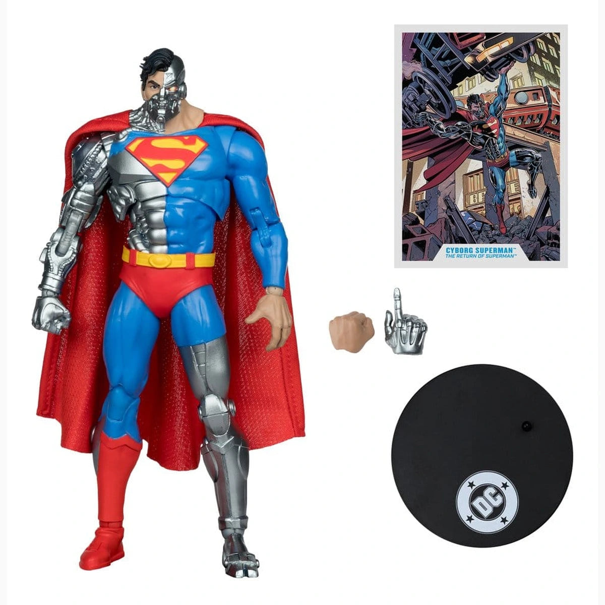DC Multiverse McFarlane Vault Collection figurine Cyborg Superman (Revenge of the Green Lanterns) 18 cm - Image 3