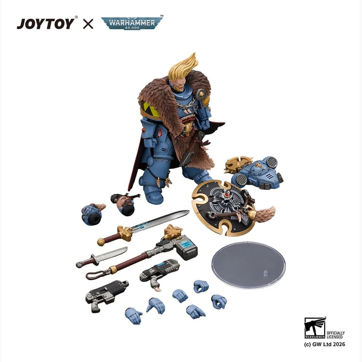 Space Marine figurine Space Wolves Wolf Guard Battle Leader 12 cm - Image 5
