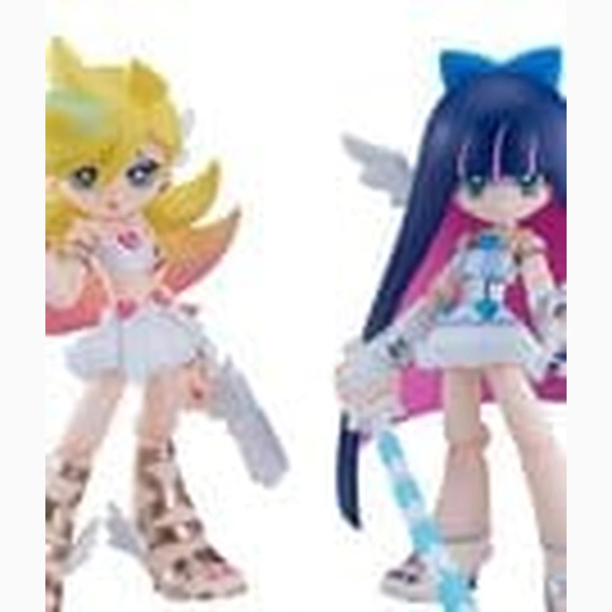 New Panty & Stocking with Garterbelt Figma pack 2 figurines Panty & Stocking: Angel ver. 12 cm - Image 2