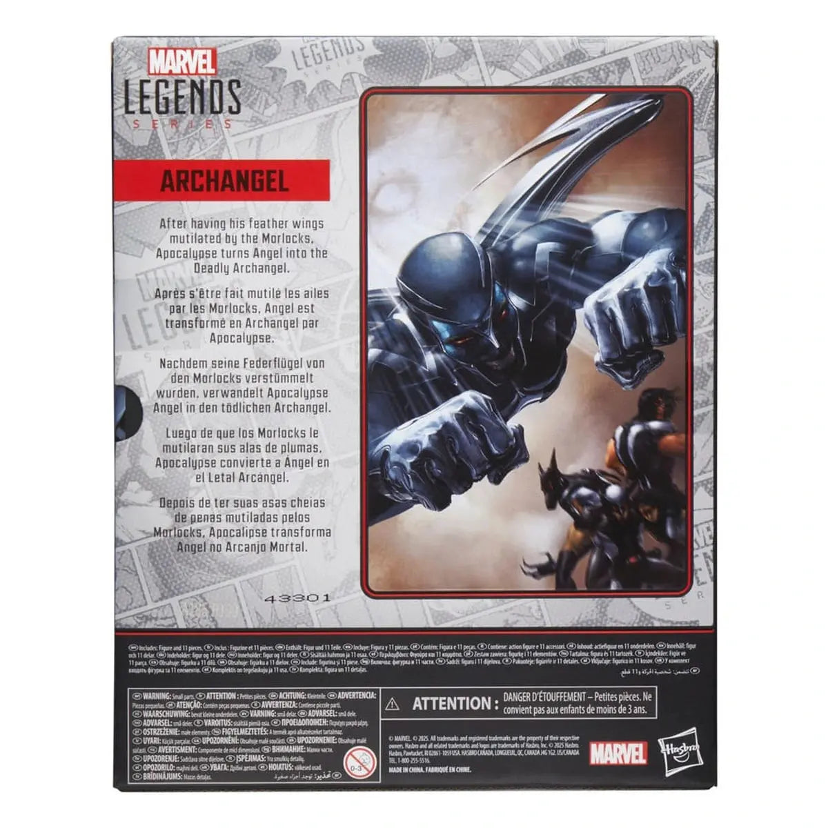 X-Force Marvel Legends figurine Archangel 15 cm - Image 4