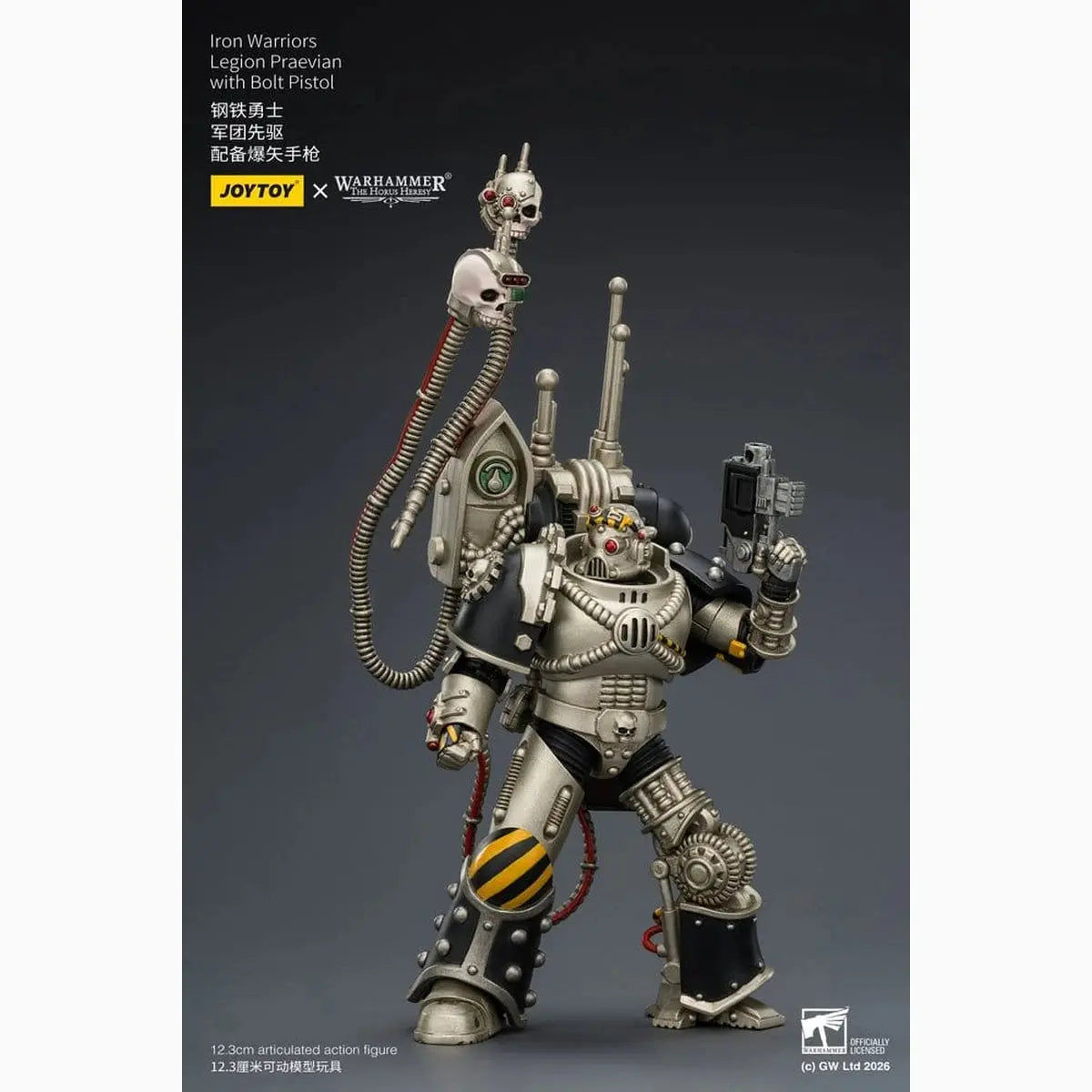 Warhammer The Horus Heresy figurine Iron Warriors Legion Praevian 12 cm - Image 7