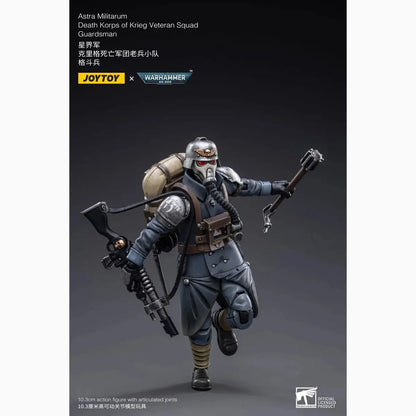 Warhammer 40k figurine 1/18 Astra MilitarumDeath Korps of Krieg Veteran Squad Guardsman 11 cm - Image 3