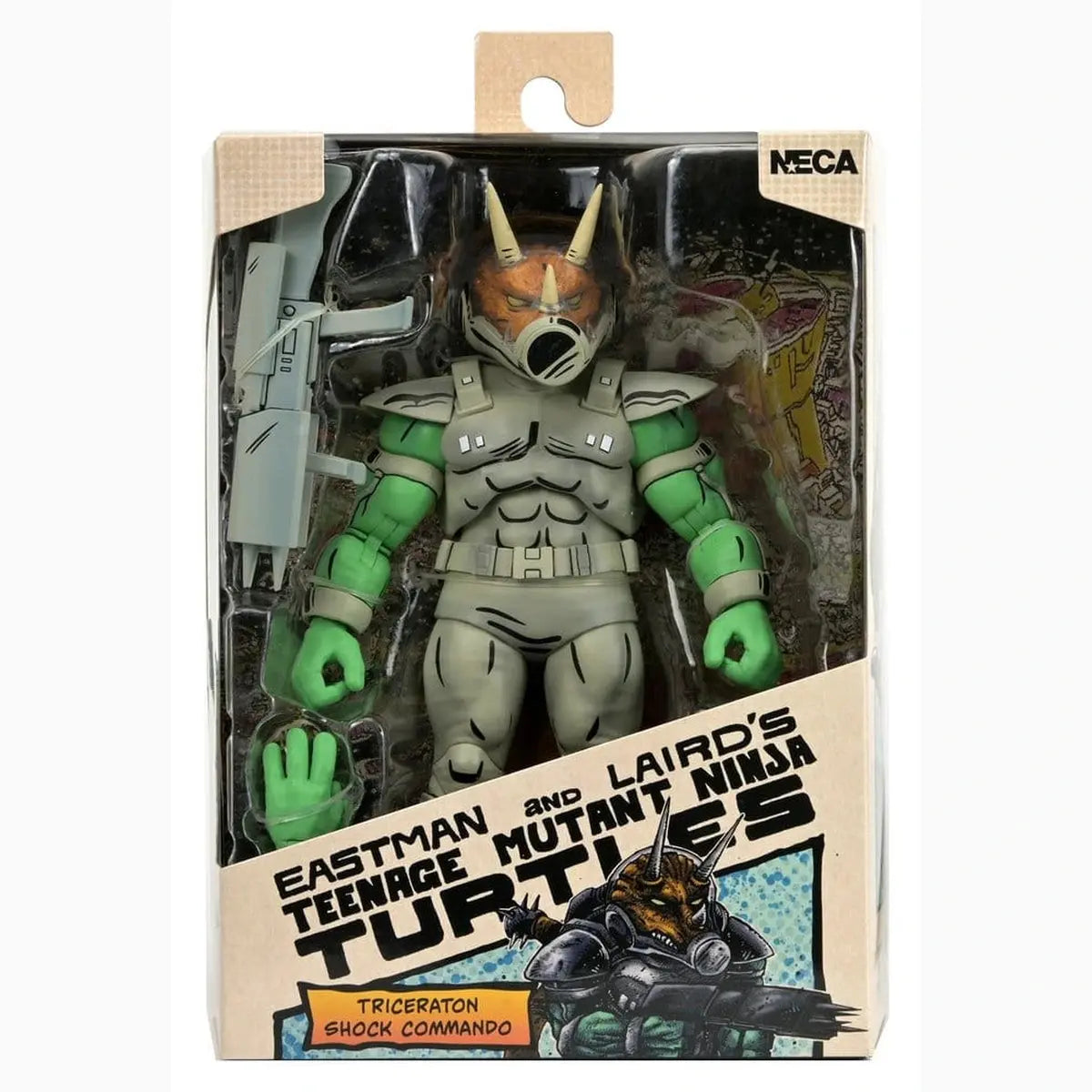 Tortues Ninja (Mirage Comics) figurine Shock Commando Triceraton 18 cm - Image ajoutée 10