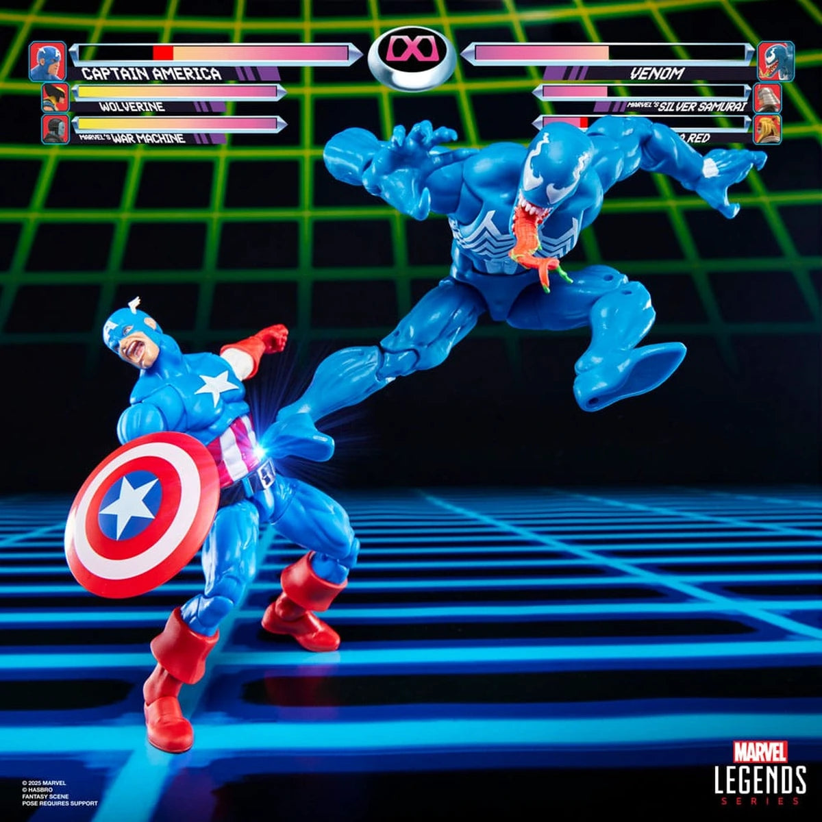 Marvel Legends Gamerverse pack 2 figurines Captain America vs. Venom 15 cm - Image 5