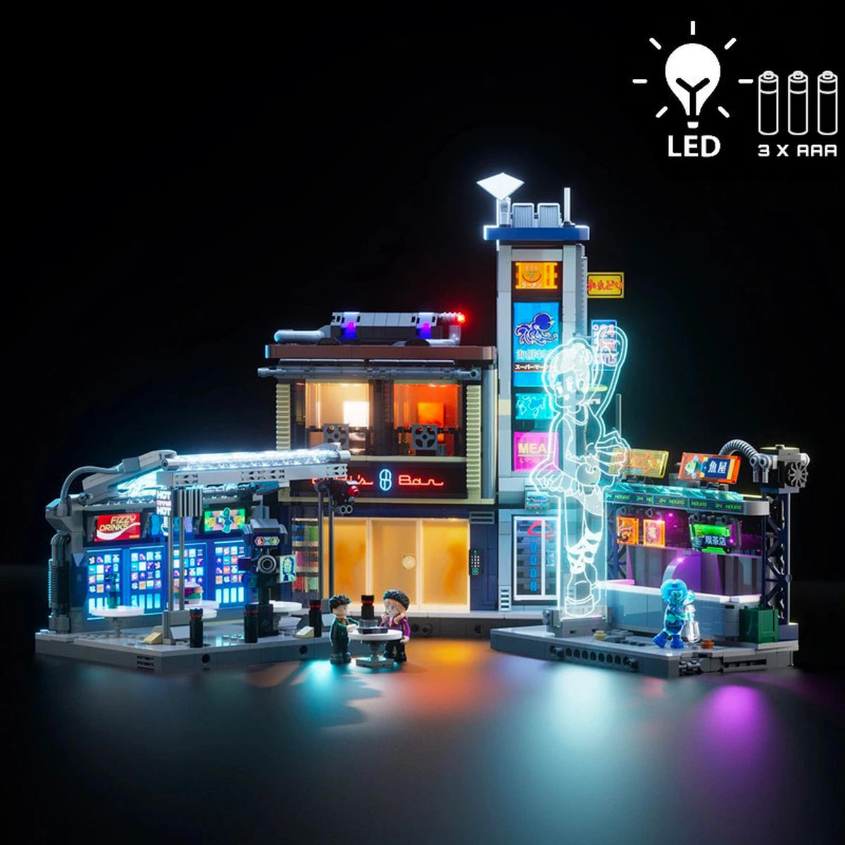 Lumibricks Blade Runner 23004 Street Market - Image 1
