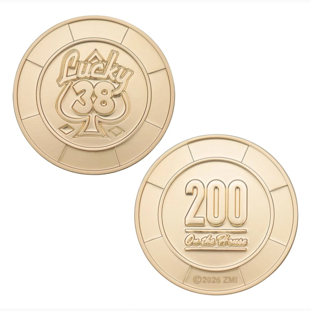 Fallout: New Vegas réplique Lucky 38 Imitation Gold Casino Set Limited Edition - Image 6