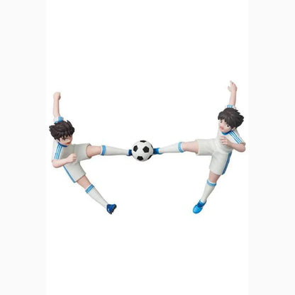 Captain Tsubasa Series 2 mini figurines UDF Ohzora Tsubasa and Misaki Taro (Twin shoot) (Reproduction) 13 cm - Image 1