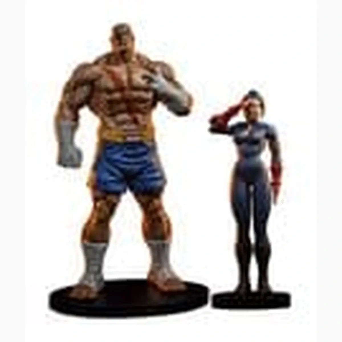 Street Fighter Street Jam statuettes 1/10 Sagat & Juli 24 cm - Image 2