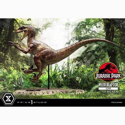 Jurassic Park statuette Prime Collectibles 1/10 Velociraptor Jump 21 cm - Image 6