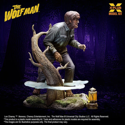 The Wolf Man figurine Plastic Model Kit 1/8 Lon Chaney Jr. as Wolf Man 22 cm (Reproduction) - Image 5
