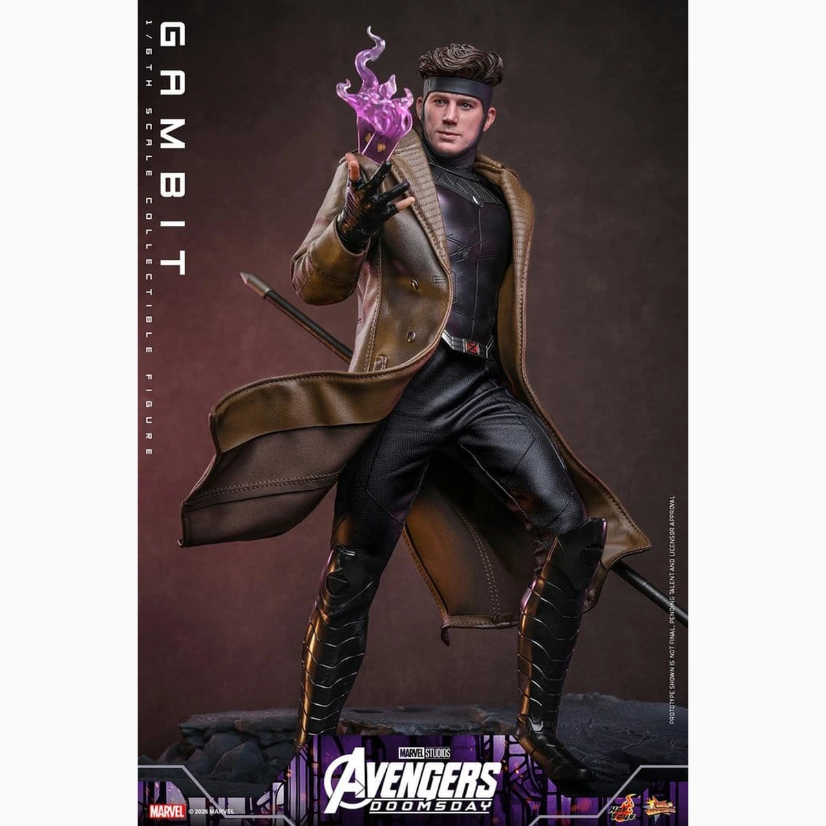 Avengers: Doomsday Movie Masterpiece figurine 1/6 Gambit 31 cm - Image 6