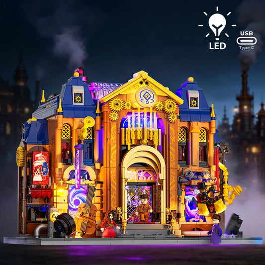 Lumibricks Steampunk World 11017 Steampunk Time Opera House - Image 1