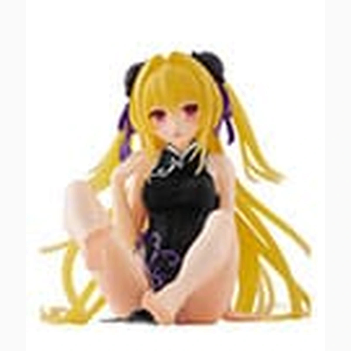 To Love-Ru Darkness statuette PVC Desktop Cute Figure Golden Darkness (China Dress Ver.) Renewal 13 cm - Image 2