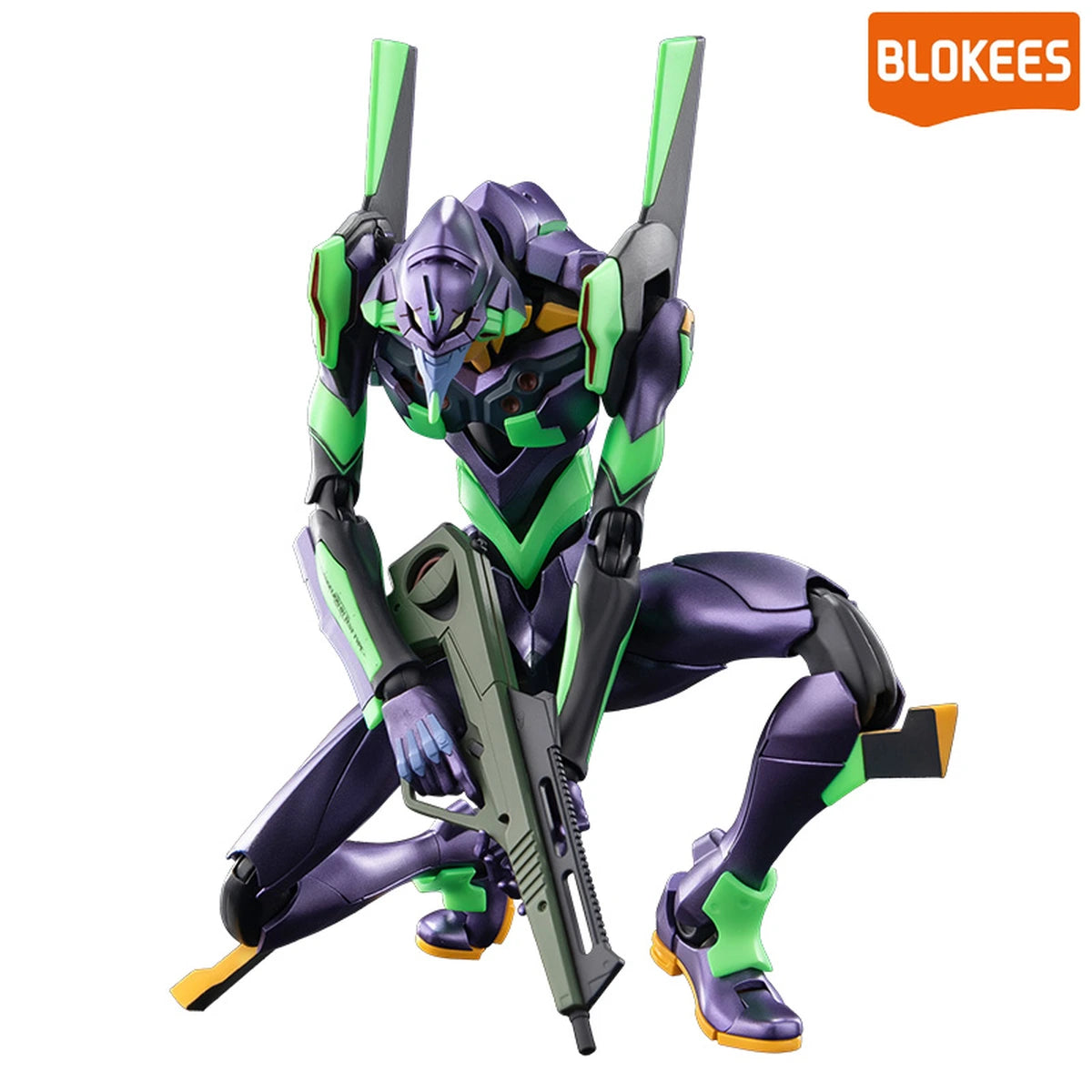 Evangelion Blokees Ultra Action Figure Legacy Edition Eva Unit 01 - Image 1