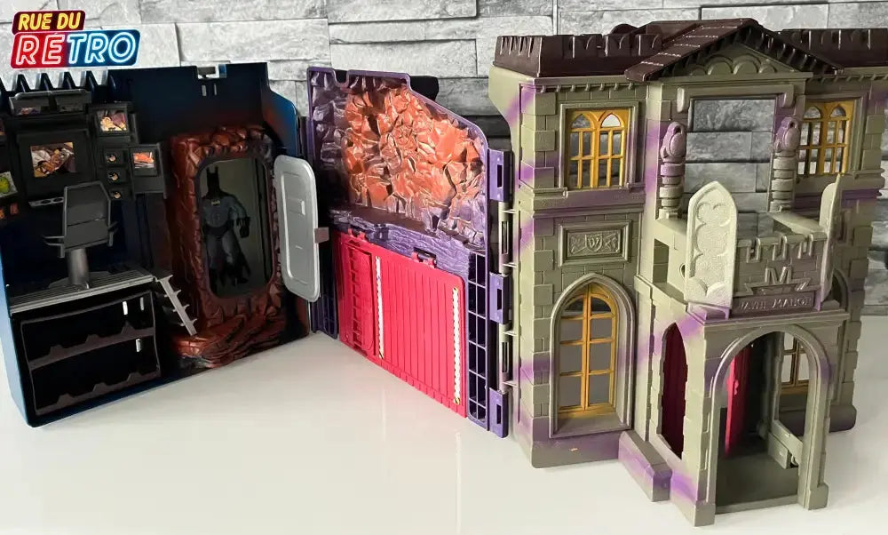 Batcave Batman - Manoir Brice Wayne PLayset / Batman Animated Series 1992 Rue Du Rétro