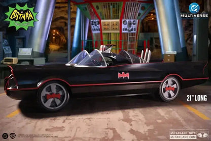 Batman Batmobile 1966 DC Multiverse véhicule 53cm McFarlane Toys
