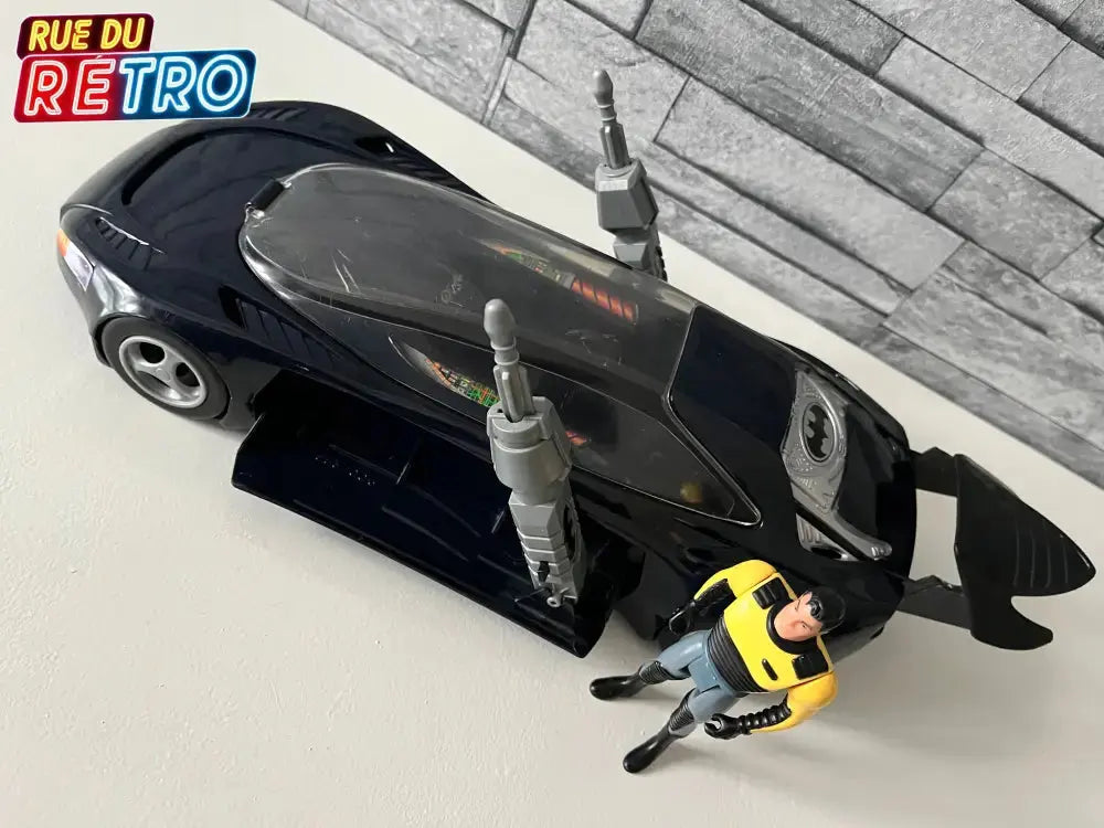 Batman Street Jet Bruce Wayne Figurine et Véhicule pour Figurines