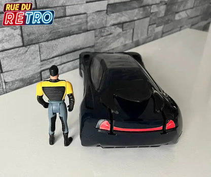 Batman Street Jet Bruce Wayne Figurine et Véhicule pour Figurines