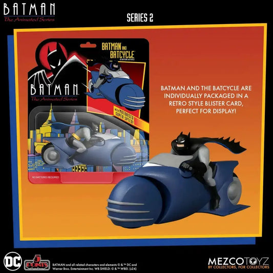 Batman the Animated Series Batman & Batcycle - Rue Du Retro