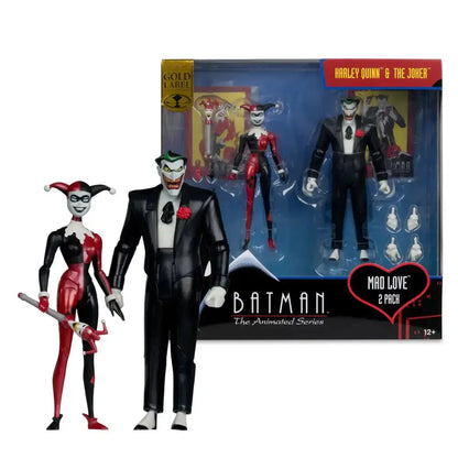 Batman The Animated Series Harley Quinn Le Joker DC Direct figurines Harley Quinn Le Joker (Mad Love) (Gold Label) 18cm McFarlane Toys