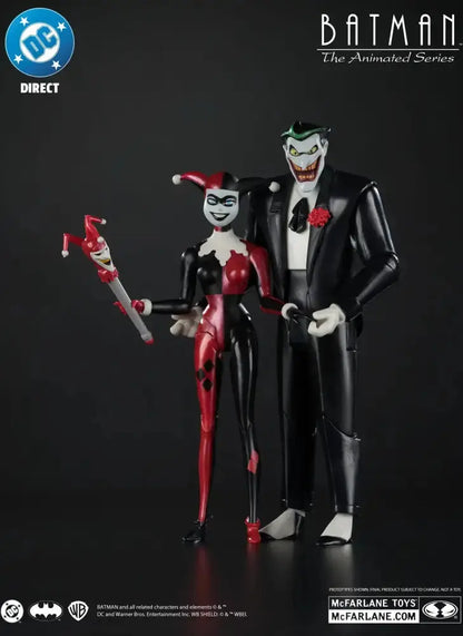 Batman The Animated Series Harley Quinn Le Joker DC Direct figurines Harley Quinn Le Joker (Mad Love) (Gold Label) 18cm McFarlane Toys