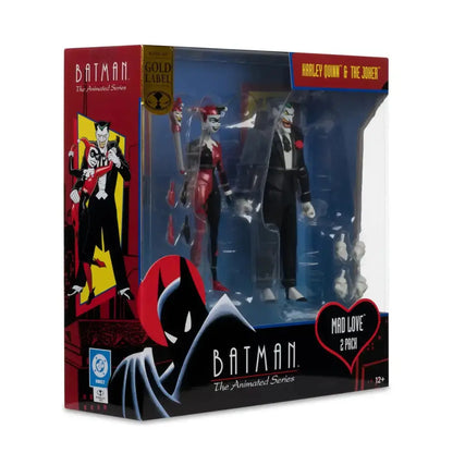 Batman The Animated Series Harley Quinn Le Joker DC Direct figurines Harley Quinn Le Joker (Mad Love) (Gold Label) 18cm McFarlane Toys