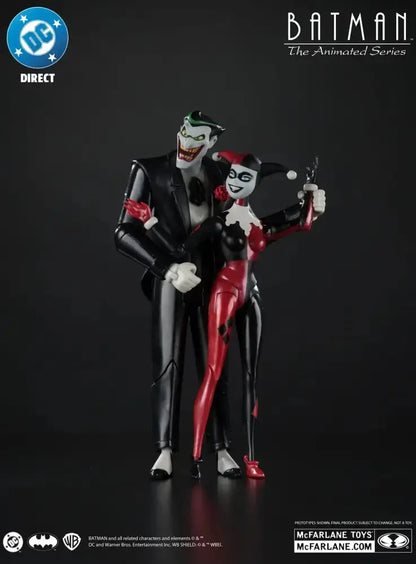 Batman The Animated Series Harley Quinn Le Joker DC Direct figurines Harley Quinn Le Joker (Mad Love) (Gold Label) 18cm McFarlane Toys