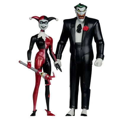 Batman The Animated Series Harley Quinn Le Joker DC Direct figurines Harley Quinn Le Joker (Mad Love) (Gold Label) 18cm McFarlane Toys