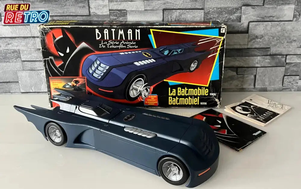 Batmobile 1993 + Boîte + Notice + Dépliant Kenner - Batman The Animated Series Kenner
