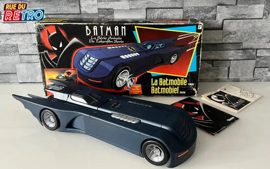 Batmobile 1993 + Boîte + Notice + Dépliant Kenner - Batman The Animated Series Kenner