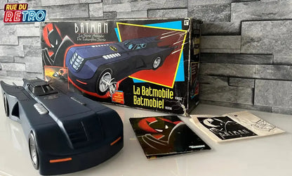 Batmobile 1993 + Boîte + Notice + Dépliant Kenner - Batman The Animated Series Kenner