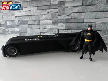 Batmobile 1993 Kenner Custom Noir Mat / Full Matt me Black Paint et Batman Combat Belt
